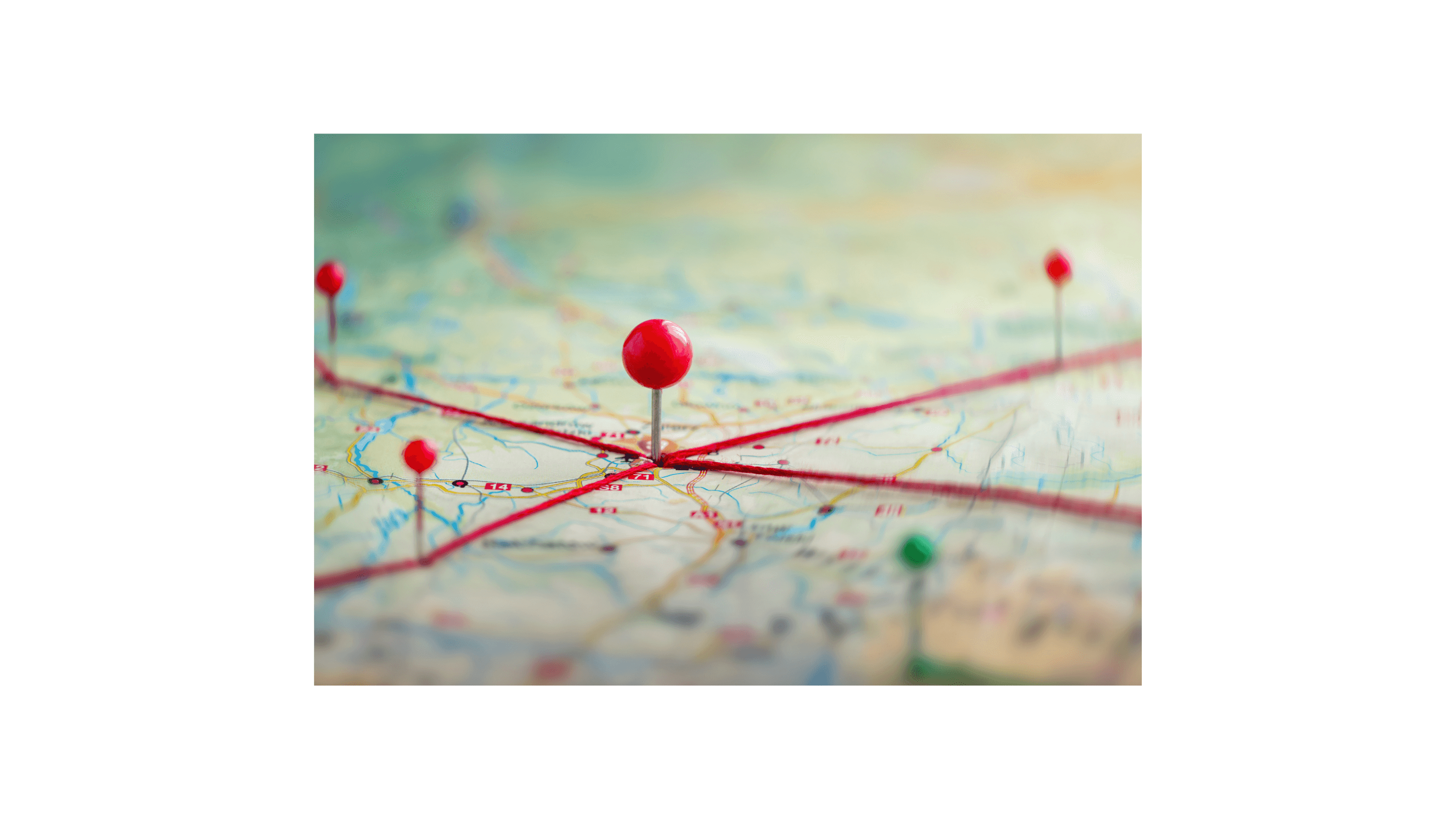 Map with pins | Image Credit: © Tryfonov - stock.adobe.com