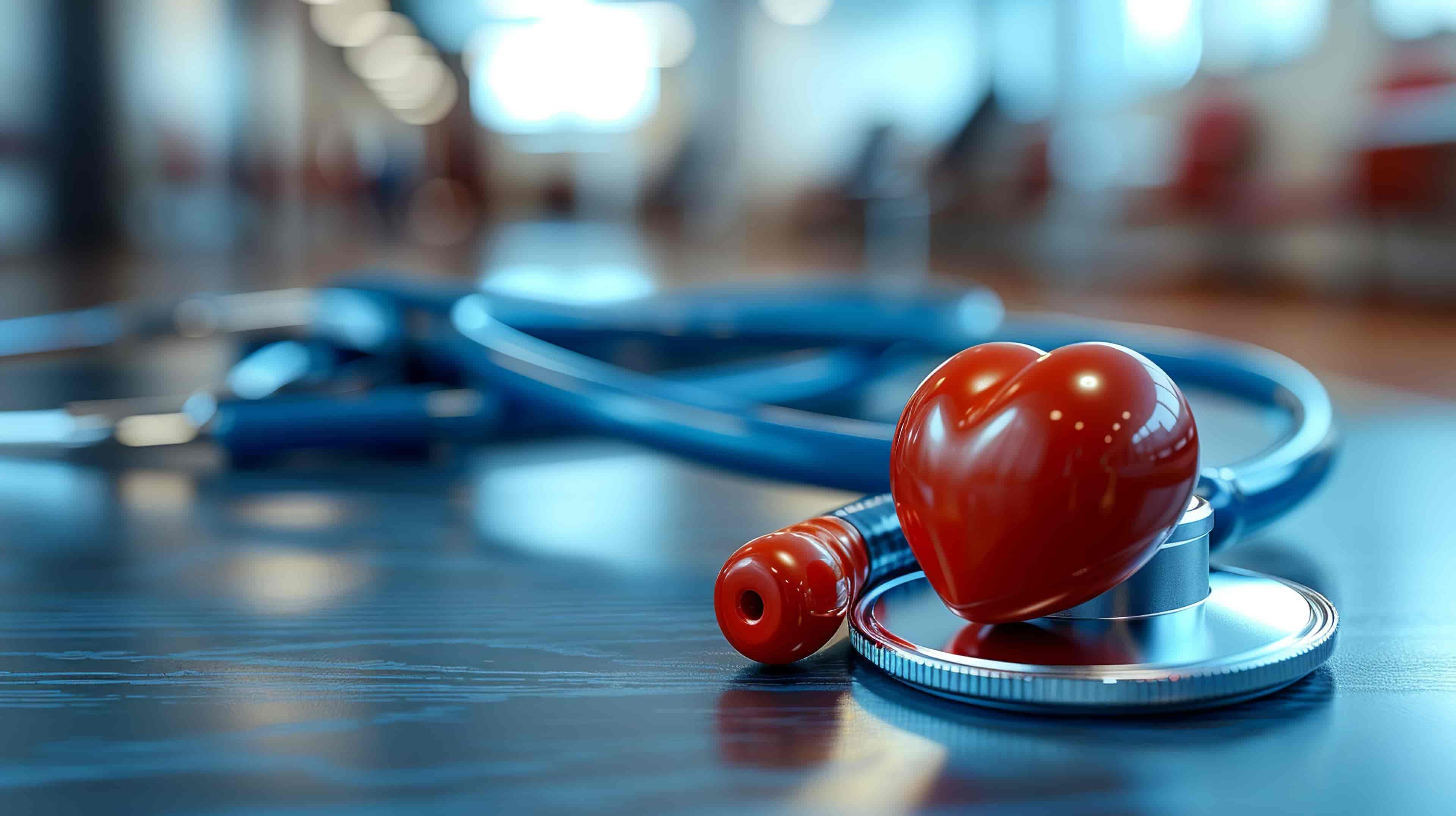 Heart with stethoscope | Image Credit: © DARIKA - stock.adobe.com