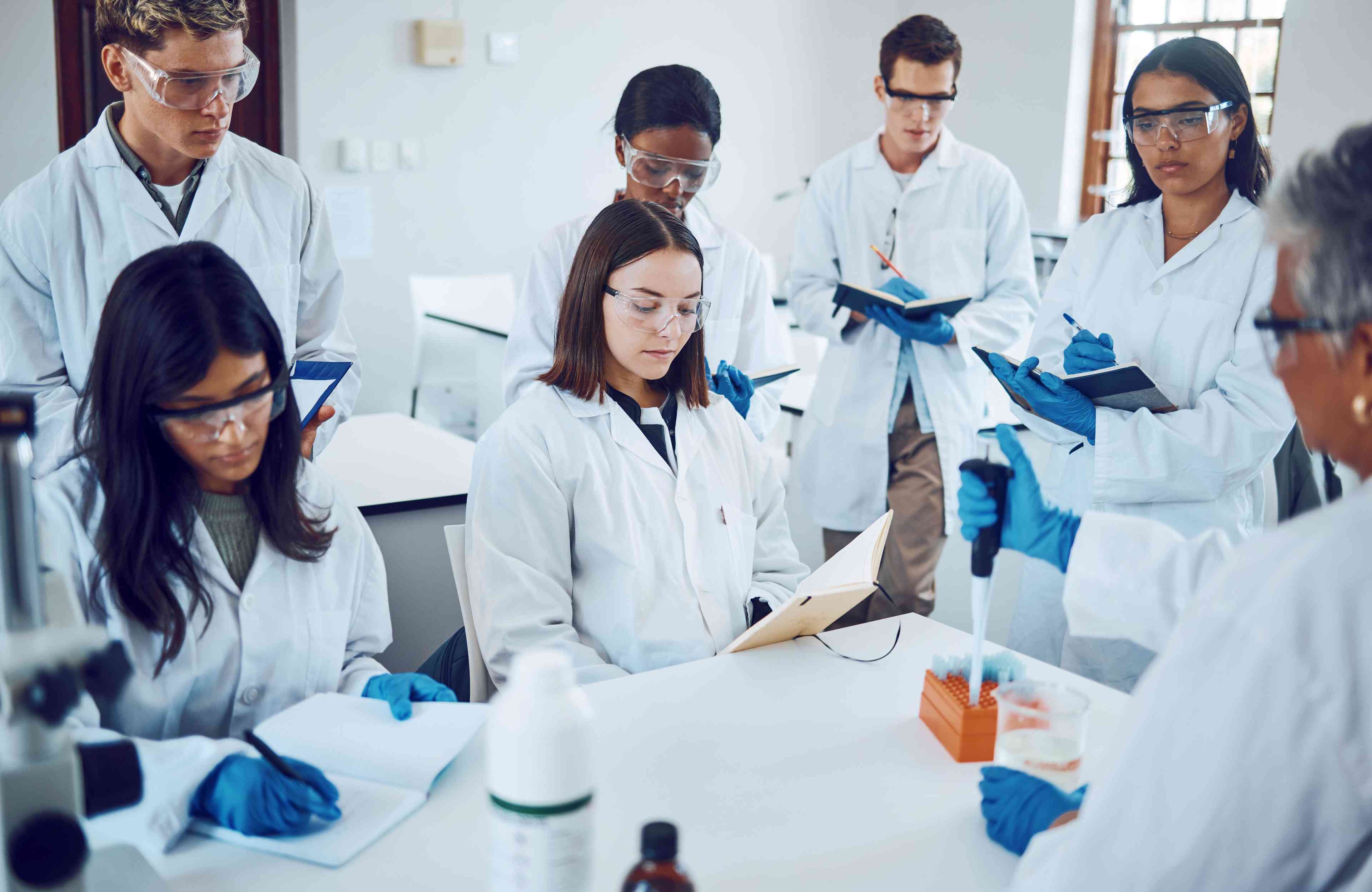 Pharmacy Students in Lab, TikTok | Image Credit: D Lahoud/peopleimages.com - adobe.stock.com