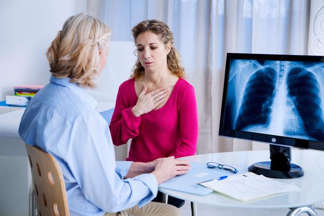 Patient with asthma consulting with their provider -- Image credit: RFBSIP | stock.adobe.com