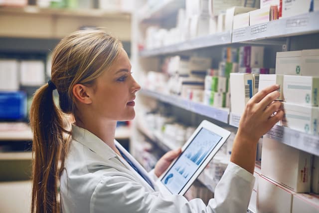 According to this online tool, this medication will work best. Shot of a pharmacist using her digital tablet while working in a isle - Image credit: Nikish Hiraman/peopleimages.com | stock.adobe.com 