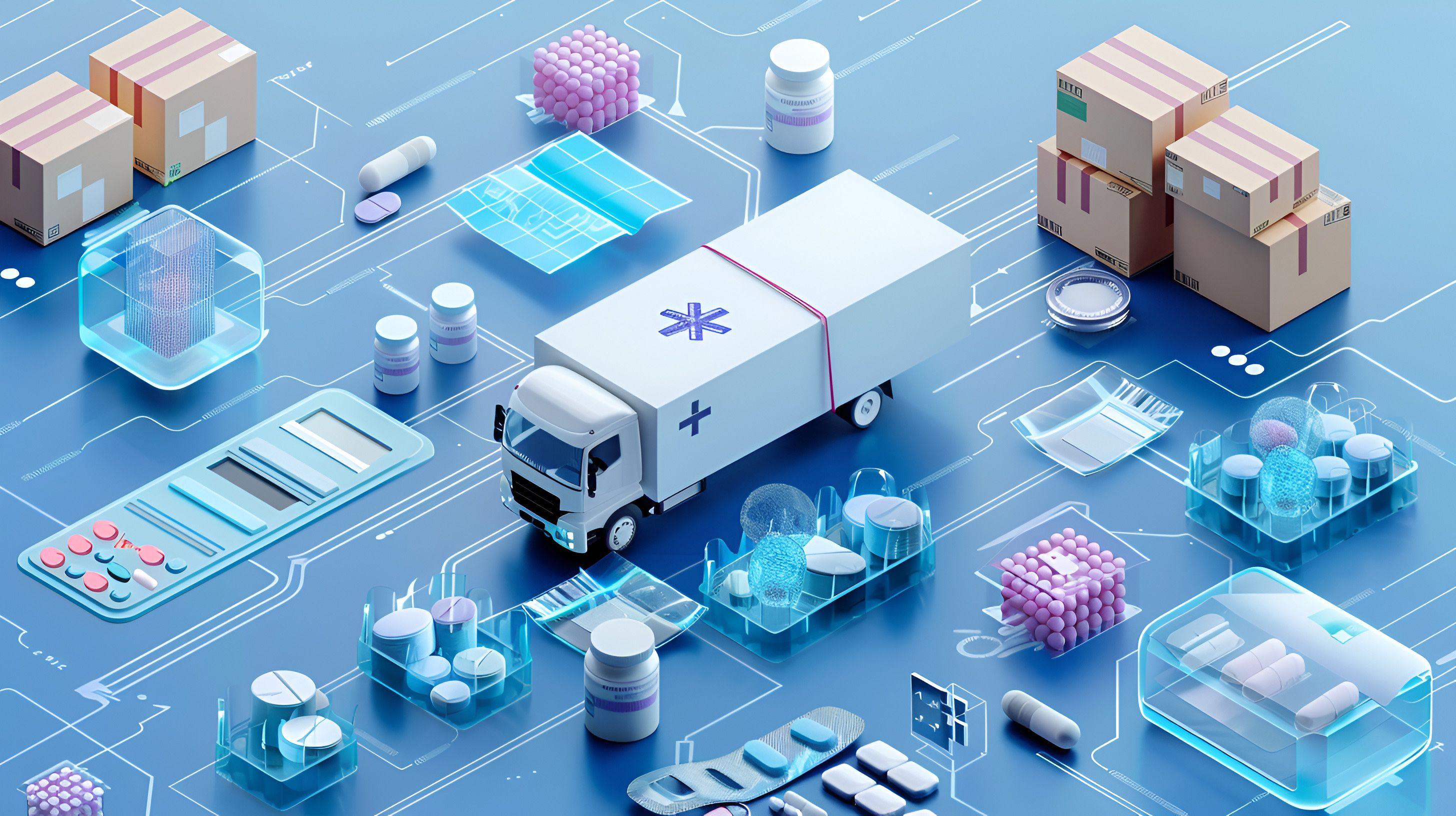 Efficient healthcare supply chain management ensures timely delivery of medical supplies and medications