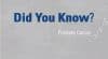 Did You Know? Prostate Cancer Statistics