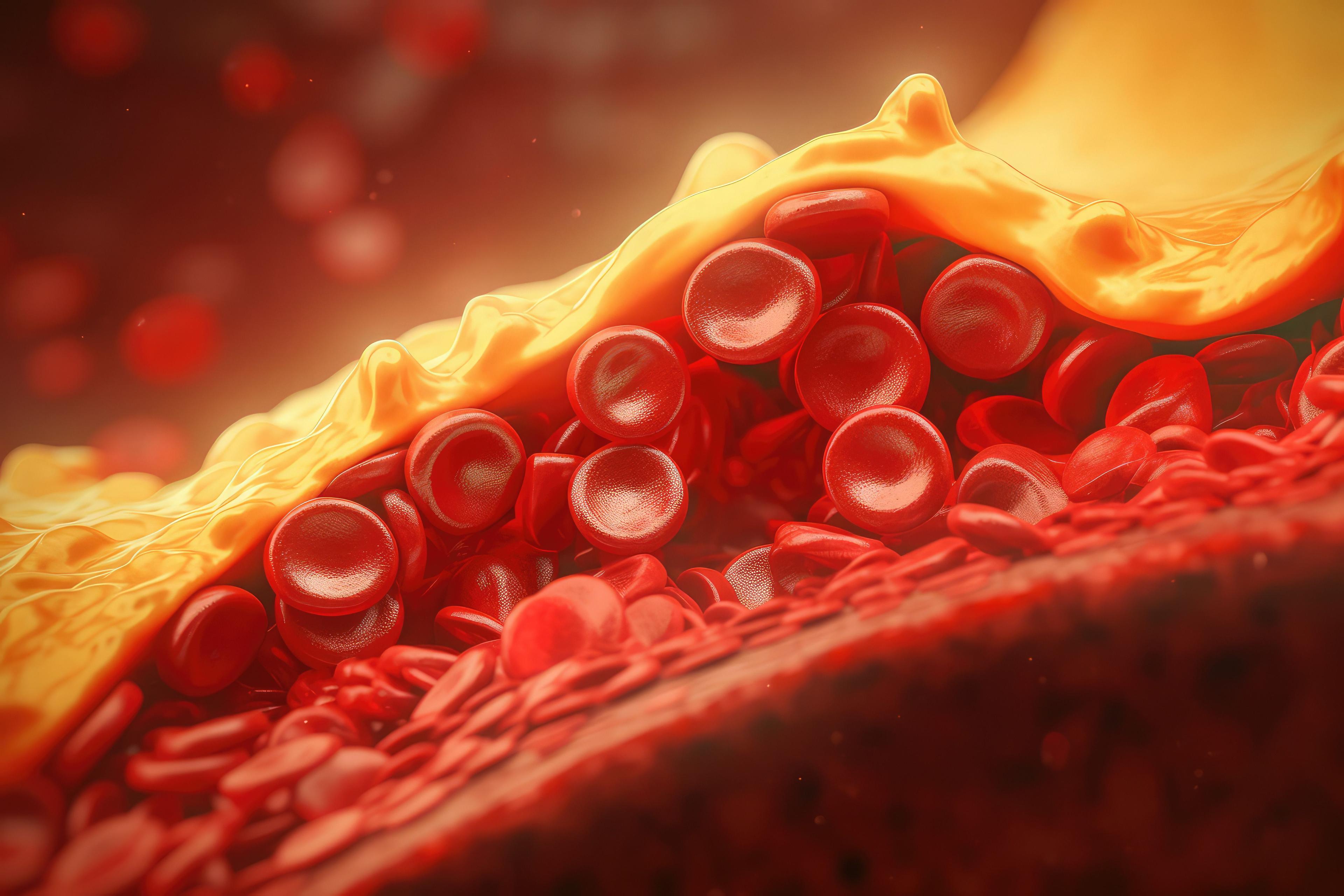 Illustration of cholesterol