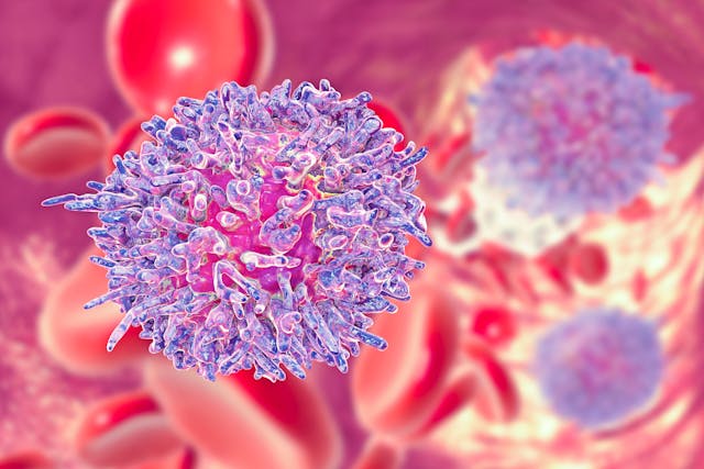 CLL in blood -- Image credit: Dr_Microbe | stock.adobe.com